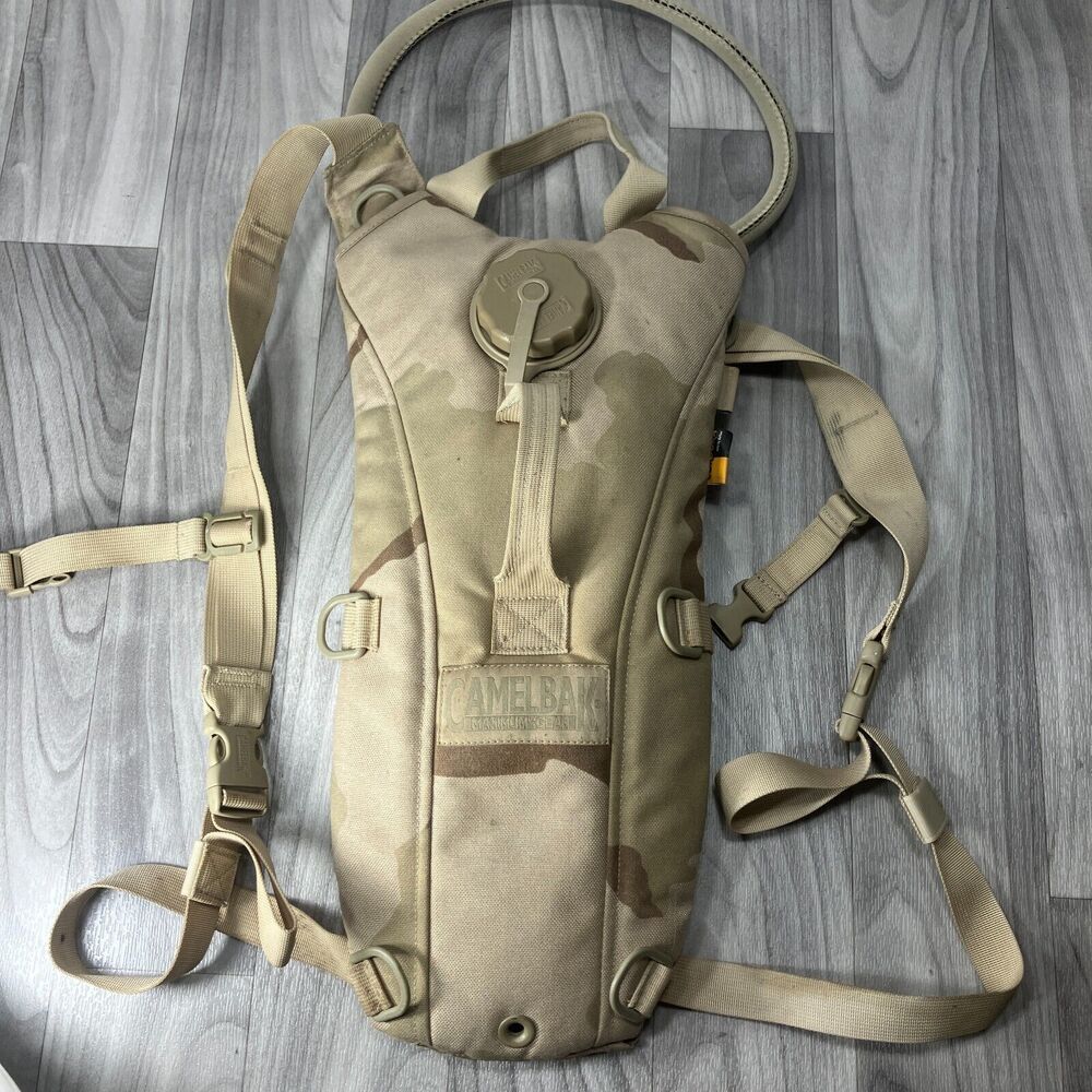 CamelBak Hydration Pack Maximum Gear Tactical‎ Backpack Desert Green Camo Print